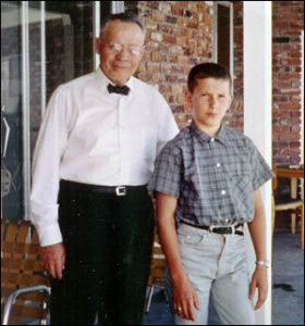 Rabbi Liebert and Stephen Jaffe, July 11, 1964