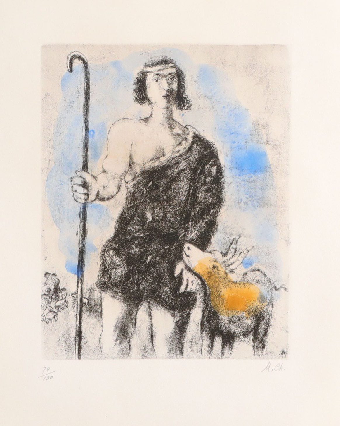 Young Shepherd Joseph (Marc Chagall)
