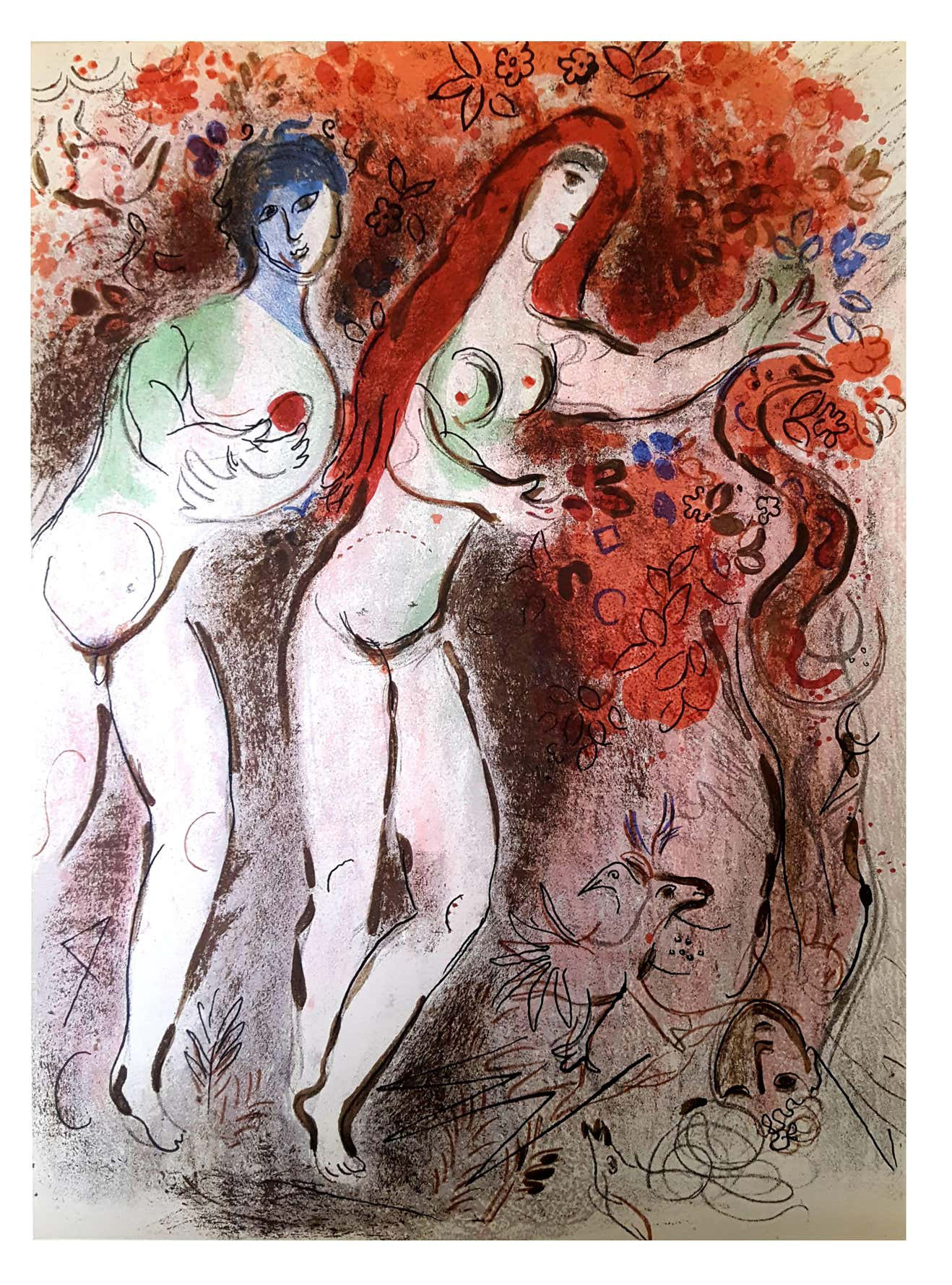 Adam and Eve (Marc Chagall)