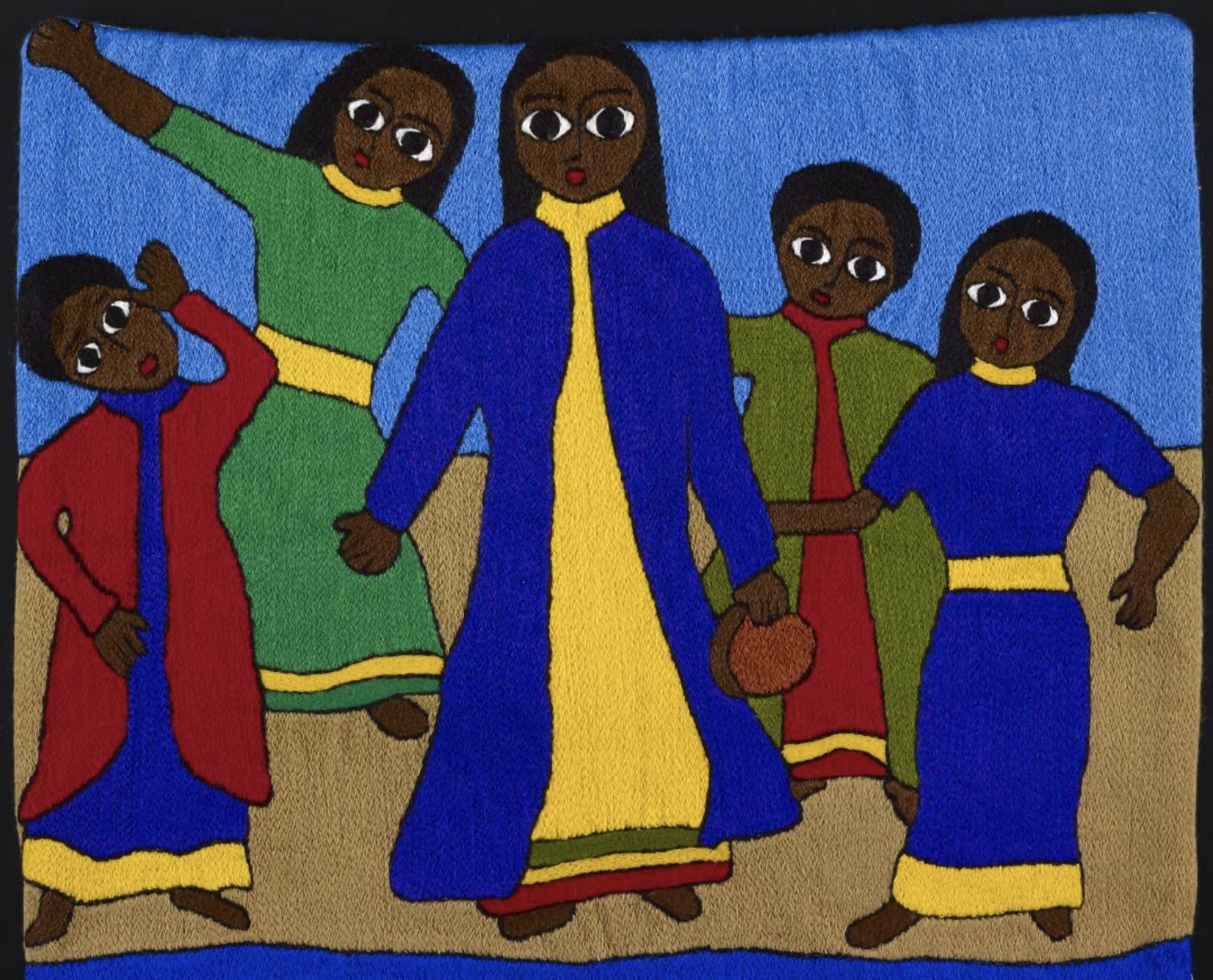 Miriam and the Dancers (Ethiopian artisans)